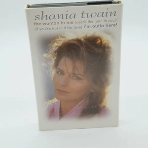 Shania Twain The Woman In Me Single Cassette 1995 Mercury EUC - Imagen 1 de 3