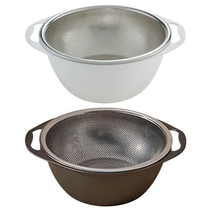 Kitchen Double Layer Drainage Basket Stainless Steel Vegetable Washing Storage - Picture 1 of 18