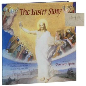 Gennady Spirin / Easter Story According to the Gospels of Matthew Signed 1st ed - Picture 1 of 3