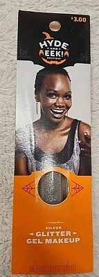 ☆ NUEVO Hyde And Eek! Maquillaje Boutique Silver Glitter Gel 0,7 OZ (20 G) Halloween  Foto 1 de 3