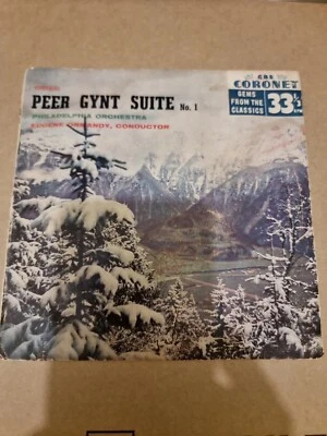 Philadelphia Orchestra.  Peer Gynt Suite No 1. 7 Inch EP. Record Vinyl.  VG  - Image 1 of 4