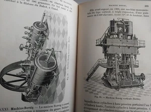 WITZ 1902 MACHINE A VAPEUR GRAVURES LOCOMOTION WATT BORSIG PIGUET LILLE FIVES - Picture 1 of 7