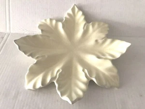 Vintage Skyros Designs Ivory Floral Platter Made in Portugal 12 inch - Imagen 1 de 6
