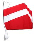 Fahnenkette Flaggenkette Girlande Österreich Fahnen Flaggen 15x22cm
