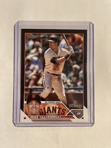 Mike Yastrzemski Topps x Players Exclusive Card San Francisco Giants