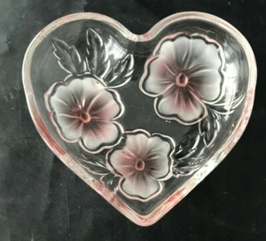 Glass Candy Dish Pressed Glass 6" - Picture 1 of 1