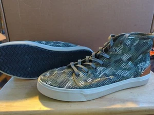 TOMS Travel Lite High Sneaker Men's Size 14 Camouflage.  - Picture 1 of 4