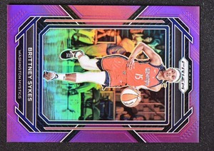 2023 Prizm WNBA Base Purple #67 Brittney Sykes /149 - Washington Mystics