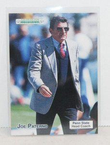 1992 Gridiron Football #80 Head Coach JOE PATERNO Penn State Nittany Lions