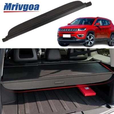 Fit 07-16 Jeep Compass Patriot Retractable Cargo Cover Rear Trunk Shield Shade Foto 1 de 4