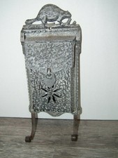 VINTAGE CAST ALUMINUM BEAVER EMBLEM MAILBOX MCM