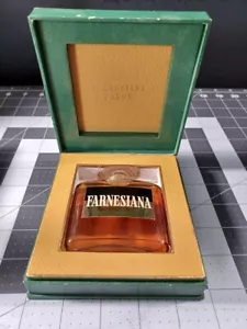Rare 1940s Farnesiana Caron 2.2 fl oz 65 ml Parfum Perfume Extrait w/ Box SEALED - Picture 1 of 8