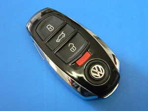 2012 2014 VW VOLKSWAGEN TOUAREG KEYLESS REMOTE ENTRY FOB OEM PROXIMITY SMART KEY - Picture 1 of 4
