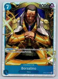 FOIL One Piece Borsalino OP05-051 SR Awakening of the New Era Marina Súper Raro - Imagen 1 de 1