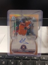 2023 Bowman Chrome Ryan Clifford Gold Auto #/50 New York Mets Top Prospect