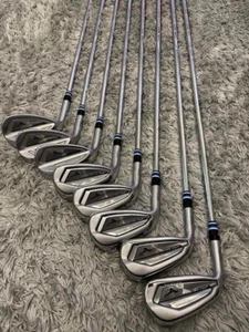 Left Hand Mizuno JPX 921 Golf Clubs Irons Lefty Iron S-Flex 6-9 Pw Gw Sw Lw 8pcs - Picture 1 of 24
