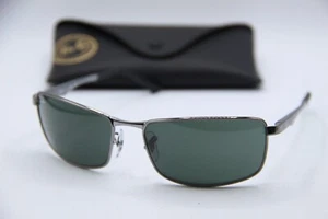 GAFAS DE SOL RAY-BAN RB 3498 004/71 GUNMETAL NEGRAS MONTURAS AUTÉNTICAS 61-17 - Imagen 1 de 5