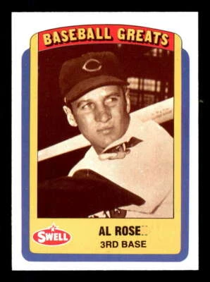 1990 Swell Baseball Greats #39 Al Rosen Indians NM - Image 1 of 2