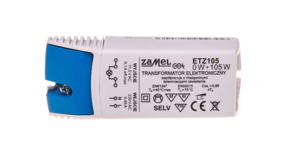 Transformator elektroniczny 230/11,5V 0-105W ETZ105 LDX10000038 - Image 1 of 1