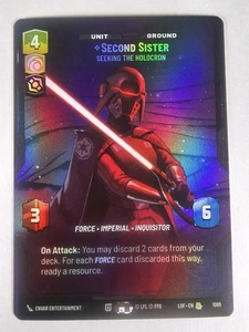 Star Wars Unlimited Legends Of The Force Foil Prestige Second Sister 1069 - Picture 1 of 2