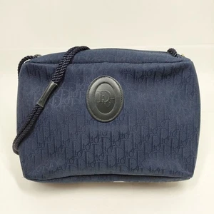 Bolso de Hombro Christian Dior Azul Marino Lona 3358281 - Imagen 1 de 11