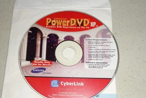 ~CyberLink Power DVD XP 4.0 PC Windows Disc w/ Key~ - Picture 1 of 1