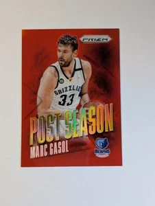 2013-14 Panini Prizm Post Season Red Prizm SP Marc Gasol ๐ฅ Grizzlies/Mint ๐ฅ - Picture 1 of 2