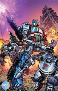 Transformers #16 Chad Hardin Variant A Virgin Foil LTD 750 CB - Picture 1 of 1