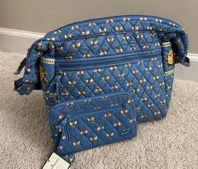 Vera Bradley Carry All Bees Bolso de Hombro y Cartera a Juego - Nuevo con Etiquetas Foto 1 de 4