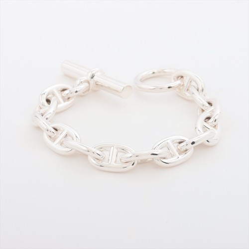 Bracciale Hermès Chaîne d'Ancre MM 13 maglie argento 925 52 4 g