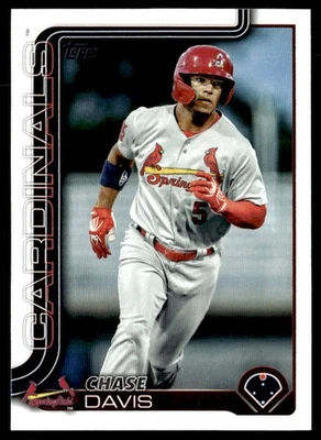 2025 Topps Pro Debut #PD-154 Chase Davis Springfield Cardinals - Image 1 of 2