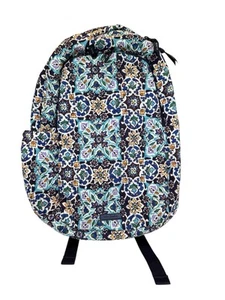 Vera Bradley großer Reiserucksack Lissabon Medaillon cool neu ohne Etikett Urlaub Küste - Bild 1 von 9