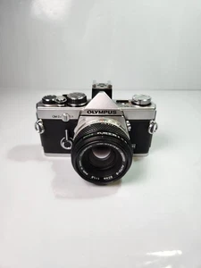 Olympus OM-2N SLR Film Camera Body Silver OM2N [Parts/Repair] - Picture 1 of 10