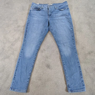 Levis 311 Jeans Womens W34 (W36) L32 Blue Shaping Skinny Slim Stretch Denim USA - Image 1 of 4