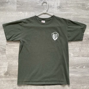 Vintage National Park Service T-Shirt Gr. Medium grün doppelseitig NPS - Bild 1 von 8