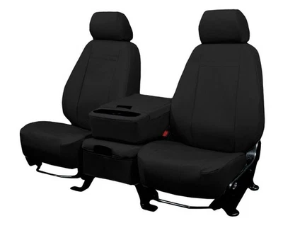 Fundas de asiento de coche CalTrend aptas para Subaru Impreza 2017-2023 negras DuraPlus personalizadas Foto 1 de 4
