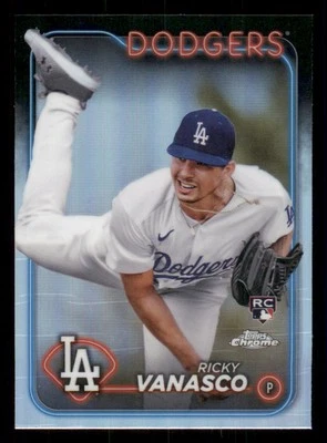 2024 Topps Chrome Update Refractors #USC60 Ricky Vanasco - Image 1 of 2