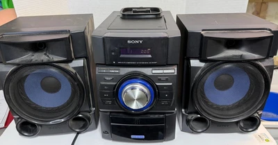 Sony MHC-EC909iP iPod HI-FI Component AM/FM CD Shelf Stereo System w/Subwoofer - Image 1 of 4