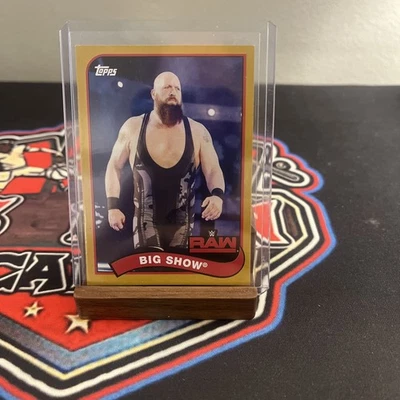 Big Show 2018 Topps WWE Heritage - Bronce #13 6/10 Foto 1 de 2