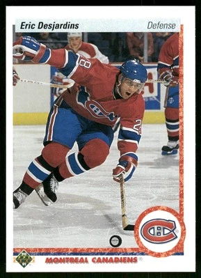 #428 Eric Desjardins 1990-91 Upper Deck Rookie - Image 1 of 2