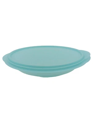 TUPPERWARE Kannendeckel Blau Kunststoff Ø 25 cm - Bild 1 von 3