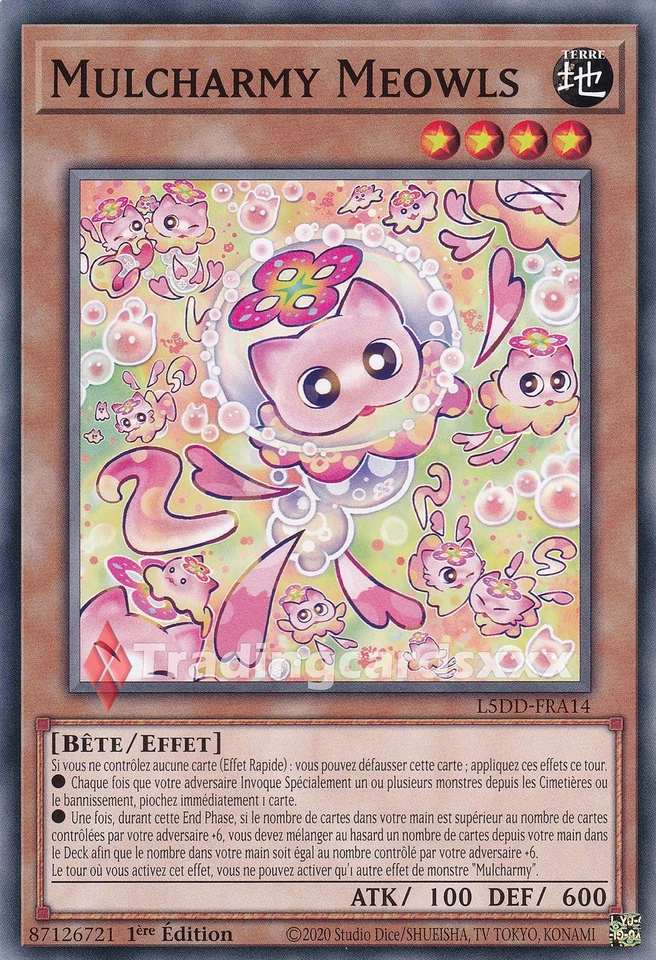 Yu-Gi-Oh! Mulcharmy Meowls : C L5DD-FRA14 - Photo 1/1