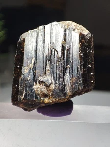 Dravite Tormalina Cristallo Perfettamente Terminato Avendo Buona Lucentezza e Crescita - Afg. - Foto 1 di 13