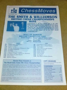 CHESS MOVES NEWSLETTER Sept 1997 - Picture 1 of 1