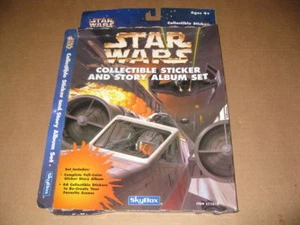Star Wars Collectible Sticker and Story Album Set - Picture 1 of 1