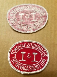 Lot of (16) NOS Tonopah & Tidewater Railroad Patch The Nevada Short Line T&T RR - Picture 1 of 2