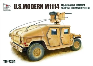 T-Model TO-7204 1/72 M1114 Humvee Up-Armored Tactical Vehicle w/M153 Crows II - Bild 1 von 2