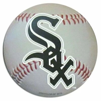 Imán de béisbol Chicago White Sox 3" con licencia MLB Foto 1 de 3