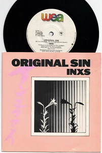 INXS - Original Sins  Ultrarare 1983 Aussie P/S Single Release! EX - Picture 1 of 2