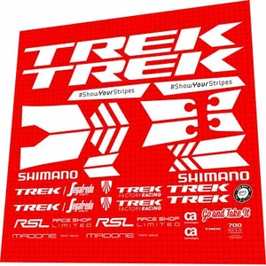 Juego de calcomanías de marco de edición de 9 equipos TREK Madone (2017) - Imagen 1 de 3